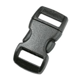 Duraflex paracord ívelt csat 10mm fekete