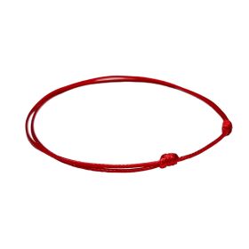 Charm karkötő alap nanocord piros