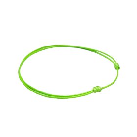 Charm karkötő alap nanocord fluor zöld