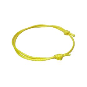 Charm karkötő alap sárga