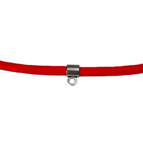 Paracord charm függesztő - ezüst