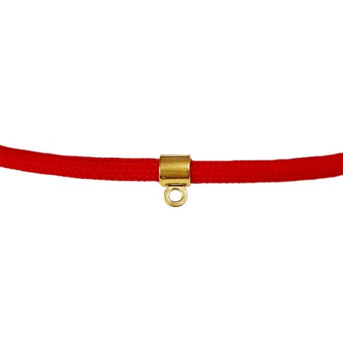 Paracord charm függesztő - arany