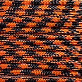 Paracord 350 zsinór narancs fekete camo