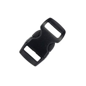 Paracord ívelt csat 10mm fekete