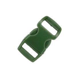 Paracord ívelt csat 10mm olive