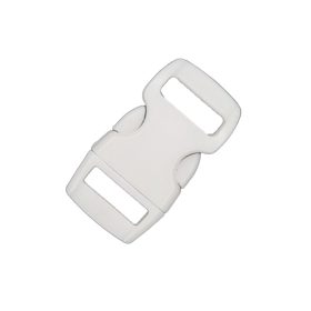 Paracord ívelt csat 10mm fehér