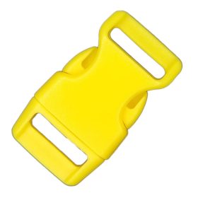 Paracord ívelt csat 15mm sárga