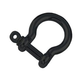 Omega sekli paracord karkötőhöz 4mm fekete