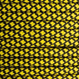 Paracord 550 zsinór Sárga Diamond Camo
