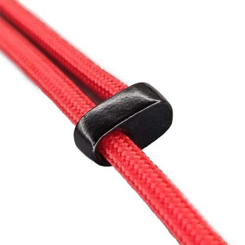 Paracord 550 zsinór végzáró és állító ezüst 4mm