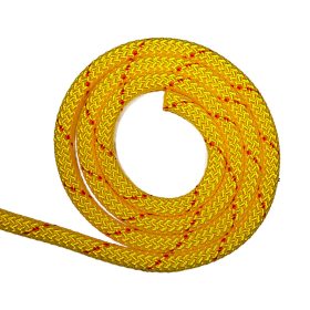 Pórázkötél PES 8mm sárga