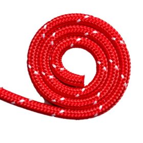 Pórázkötél PES 8mm piros
