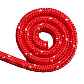 Pórázkötél PES 10mm piros