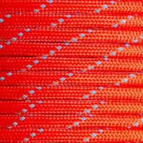 Paracord 550 zsinór fényvisszaverő piros