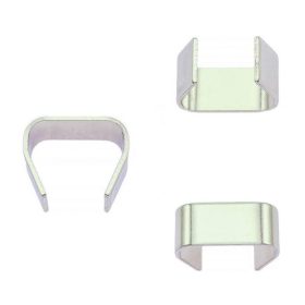 Kötélbilincs dekor 10mm ezüst