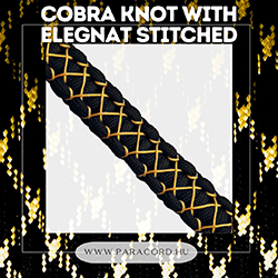 Cobra Knot With Elegant Stitched fonás