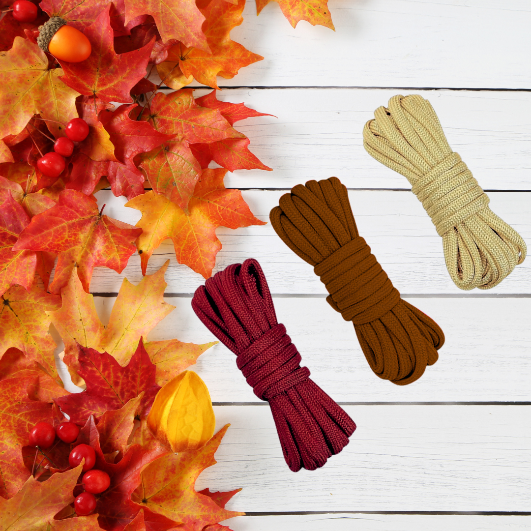 Őszi paracord trendek: színek és ötletek fonáshoz